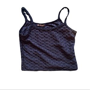 AQ-SPORT top, size medium, navy blue